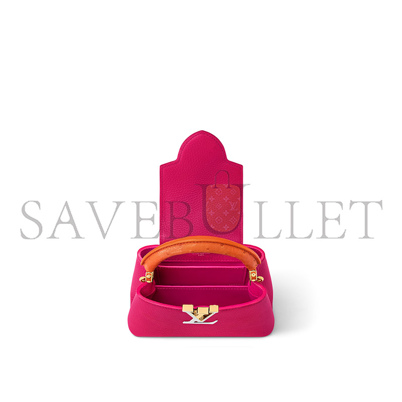 LOUIS VUITTON CAPUCINES MINI N82722 (21*14*8cm) LOUIS VUITTON CAPUCINES MINI N82722 (21*14*8cm)